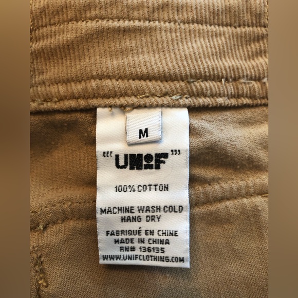 UNIF Hack tan corduroy tactical mini skirt - Picture 9 of 13